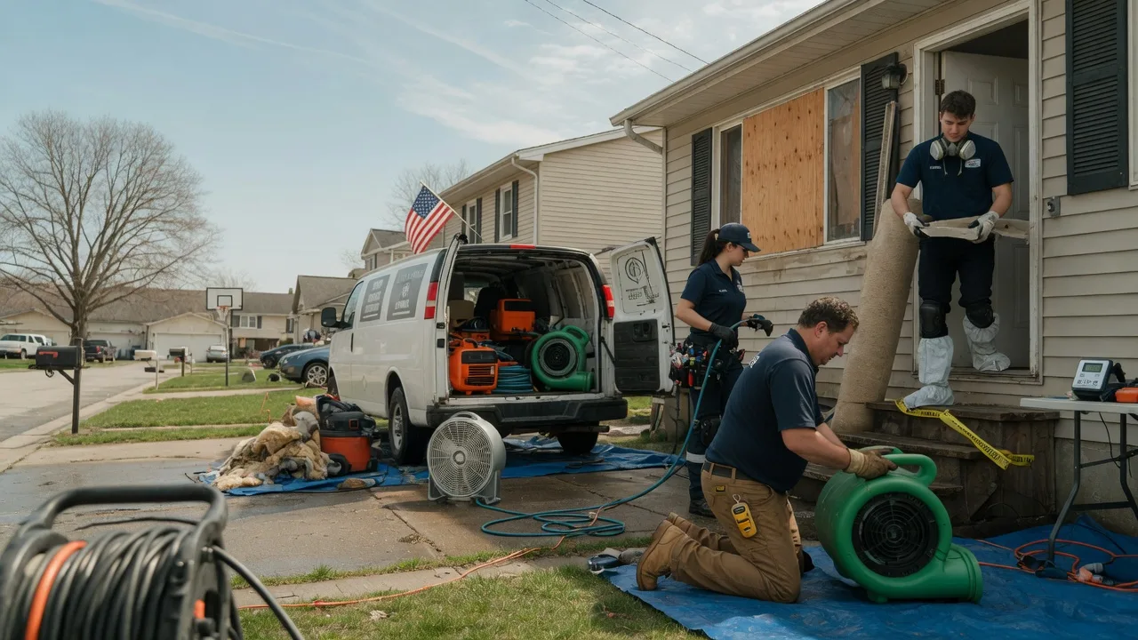 Water Damage Restoration in Mount Victoria, MD near me